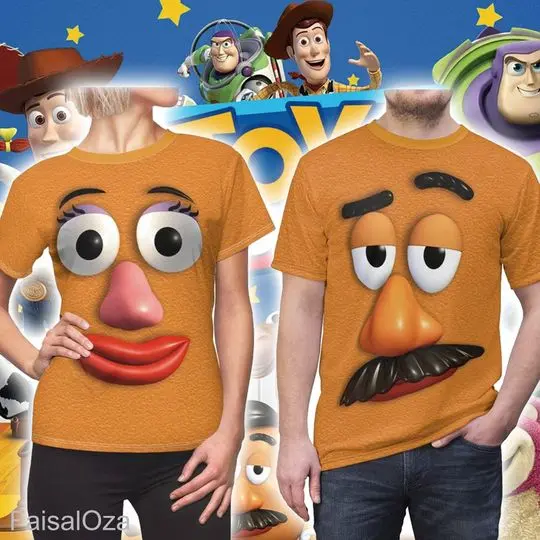 Mr Potato And Mrs Potato Head Shirt, Cute Thanksgiving Shirt Meaningful Gift For Family Gift For Boyfriend Valentine Gift