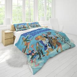 Bedknobs And Broomstick Three Piece Printed Fashion Pattern Bedding Set Gift For Your Girlfriend Boyfriend Gift For Love Gift For Friend Best Valentine Present Holiday Gift