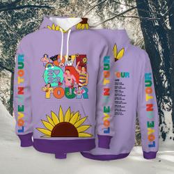 Hoodie Music 3D Love on Tour Long Sleeve Harry 3D Hoodie