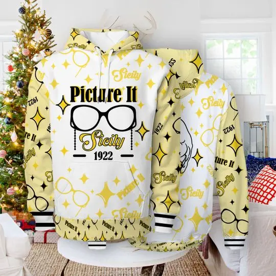 Hoodie Tv series 3D Picture it Sicily 1922 Women Stay Golden 3D Hoodie