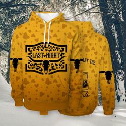 Hoodie Music 3D Wallen Western Last Night Song 3D Hoodie