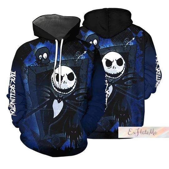 Halloween Jack Skellington Hoodie, Nightmare Before Christmas