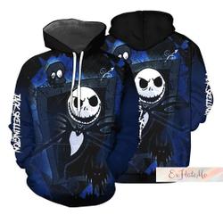 Halloween Jack Skellington Hoodie, Nightmare Before Christmas