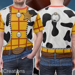 Woody Shirt, Toy Story Shirt, Disney Shirts, Mens Disney 3D Shirt Meaningful Gift For Family Gift For Boyfriend Valentine Gift