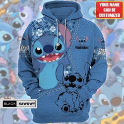 Stitch Hoodie, Personalized Stitch Hoodie, Stitch