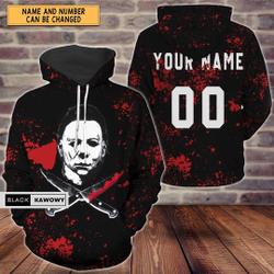 Halloween Michael Myers Hoodie, Custom Michael Myers Hoodie