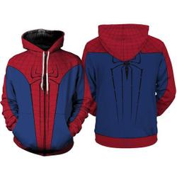 Superhuman 3D Hoodie, Spider Hero Costume Halloween 3D Hoodie