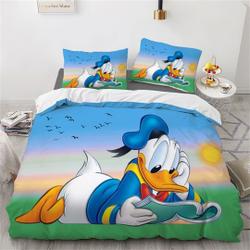 Donald Duck Printing Three Piece Bedding Set Gift For Your Girlfriend Boyfriend Gift For Love Gift For Friend Best Valentine Present Holiday Gift
