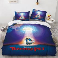 Teacher's Pet Printing Three Piece Bedding Set Gift For Your Girlfriend Boyfriend Gift For Love Gift For Friend Best Valentine Present Holiday Gift