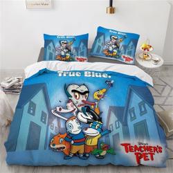 Teacher's Pet Printing Three Piece Bedding Set Gift For Your Girlfriend Boyfriend Gift For Love Gift For Friend Best Valentine Present Holiday Gift