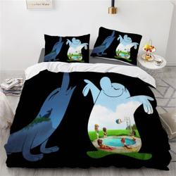 Day And Night Printing Three Piece Bedding Set Gift For Your Girlfriend Boyfriend Gift For Love Gift For Friend Best Valentine Present Holiday Gift
