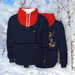 Hoodie Anime 3D anime Men Women Pullover, Halloween, Holiday, Thanksgiving Gift