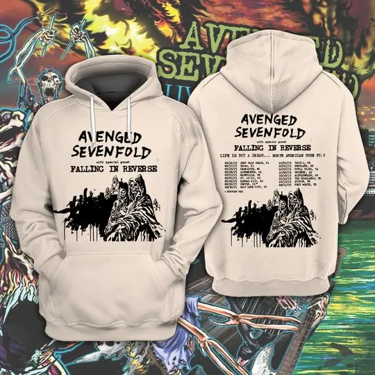Avenged Sevenfold Life Is But A Dream North American Tour 2023 3D