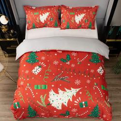 3D Christmas Duvet Covers Set, Pattern Quilt Cover, Gift Doona Cover, Cartoon Queen Bedding, Kids Bedding Set Gift For Your Girlfriend Boyfriend