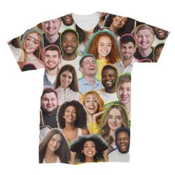 Custom Photo Collage 3D T-Shirt Meaningful Gift For Family Gift For Boyfriend Valentine Gift
