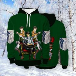 Hoodie Anime 3D Printed Lev Women Ackerm Hoodie