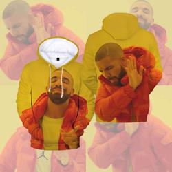 Drake 3D Hoodie, Drake Graphic Tee, Drake Merch, Drake Rap 3D Hoodie
