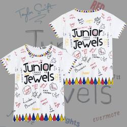 Junior Jewels Shirt, Custom Taylor 3D Shirt Meaningful Gift For Family Gift For Boyfriend Valentine Gift