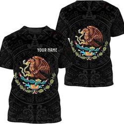 Personalized Mexico Shirt Customized Mexican 3D T-Shirt Meaningful Gift For Family Gift For Boyfriend Valentine Gift