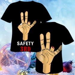 3D T-Shirt Printed Fashion Safety Short Sleeve 3D Shirt Meaningful Gift For Family Gift For Boyfriend Valentine Gift
