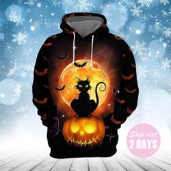 Halloween Custom Apparel Hoodie, 3D Hoodie, Casual Sweater, Winter Hoodie, Cosplay Outfit