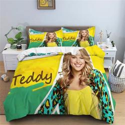 Disney Good Luck Charlie Bedding  Set Decoration Bedroom Quilt CoverGift For Your Girlfriend Boyfriend Gift For Love Gift For Friend Best Valentine Present Holiday Gift