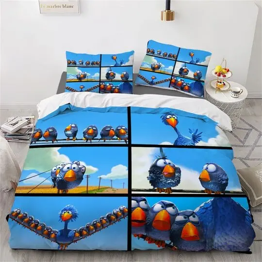 Disney For The Birds Set Quilt Cover Pillow Cover Bedding Set GiftGift For Your Girlfriend Boyfriend Gift For Love Gift For Friend Best Valentine Present Holiday Gift