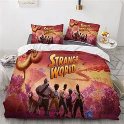 Disney Strange World Three Piece Bedding Set Set Quilt Cover Pillow Cover Bedding Set GiftGift For Your Girlfriend Boyfriend Gift For Love Gift For Friend Best Valentine Present Holiday Gift