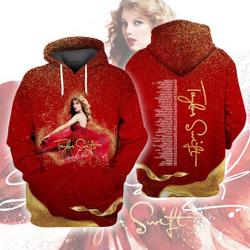 Speak Now Taylo version 3D Hoodie, Taylor Speak Now Tracklist 3D Hoodie