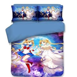 Sailor Moon #4 Duvet Cover Pillowcase Bedding Set Gift For Your Girlfriend Boyfriend Gift For Love Gift For Friend Best Valentine Present Holiday Gift