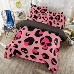 KingPin Sugar Skull Serenity: Sweet Halloween Bedding Set Gift For Your Girlfriend Boyfriend Gift For Love Gift For Friend Best Valentine Present Holiday Gift