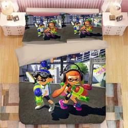 Splatoon #3 Duvet Cover Pillowcase Bedding Set Gift For Your Girlfriend Boyfriend Gift For Love Gift For Friend Best Valentine Present Holiday Gift