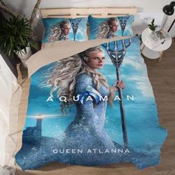 Aquaman Queen Atlanna #2 Duvet Cover Pillowcase Bedding Set Gift For Your Girlfriend Boyfriend Gift For Love Gift For Friend Best Valentine Present Holiday Gift