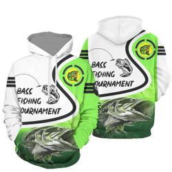 Custom Personalized Fishing River 3D Hoodie