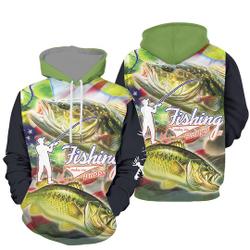Fishing River 3D Hoodie
