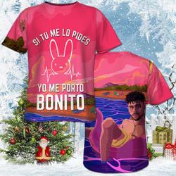 Bunny Christmas Holiday Thanksgiving 3D T-Shirt Meaningful Gift For Family Gift For Boyfriend Valentine Gift