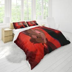 The Secret Of NIMH Three Piece Printed Fashion Pattern Bedding Set Three Piece Quilt Cover Pillow Cover