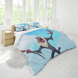 Disney Rafiki Three Piece Printed Fashion Pattern Bedding Set Three Piece Quilt Cover Pillow CoverGift For Your Girlfriend Boyfriend Gift For Love Gift For Friend Best Valentine Present Holiday Gift