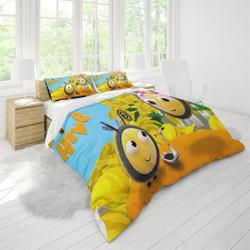 Disney The Hive Three Piece Printed Fashion Pattern Bedding Set Three Piece Quilt Cover Pillow CoverGift For Your Girlfriend Boyfriend Gift For Love Gift For Friend Best Valentine Present Holiday Gift
