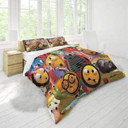 Disney The Hive Three Piece Printed Fashion Pattern Bedding Set Three Piece Quilt Cover Pillow CoverGift For Your Girlfriend Boyfriend Gift For Love Gift For Friend Best Valentine Present Holiday Gift