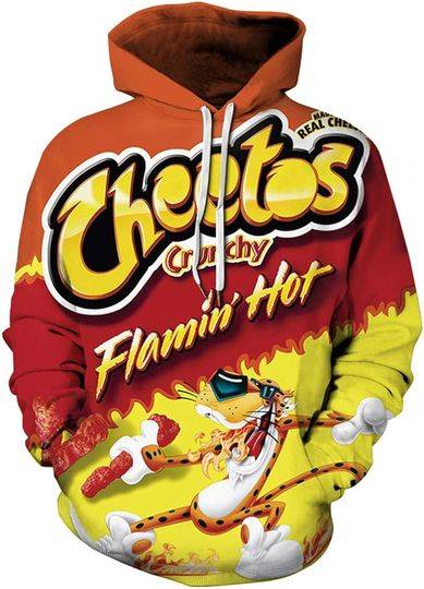 Men's 3D Realistic Hoodie Devil Novelty Hoodie