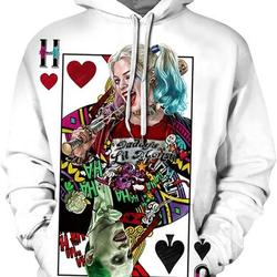Men's Realistic 3D Print Pullover Hooded Sweatshirt Novelty Hoodies