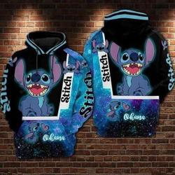 Stitch Disney Hoodie, 3D Hoodie