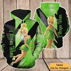 Personalized Tinker Bell Disney Hoodie, 3D Hoodie