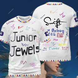 Junior Jewels Shirt, Custom Taylor Shirt, You Belong With Me Outfit, Junior Jewels Taylor Eras Tour Meaningful Gift For Family Gift For Boyfriend Valentine Gift