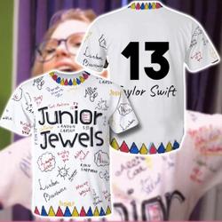 Junior Jewels Shirt, Custom Name and Number Taylor Shirt, You Belong With Me Outfit, Junior Jewels Taylor Eras Tour Meaningful Gift For Family Gift For Boyfriend Valentine Gift