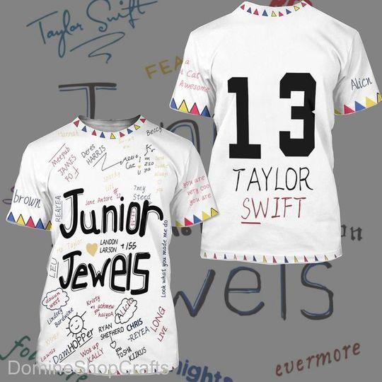 Junior Jewels Shirt, Custom Taylor Shirt, You Belong With Me Outfit, Junior Jewels Taylor Eras Tour Meaningful Gift For Family Gift For Boyfriend Valentine Gift
