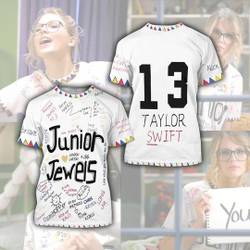 Junior Jewels Shirt, Custom Name and Number Taylor Shirt, You Belong With Me Outfit, Junior Jewels Taylor Eras Tour Meaningful Gift For Family Gift For Boyfriend Valentine Gift