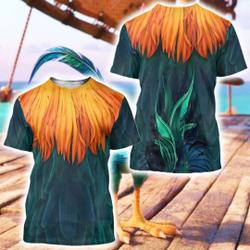 Rooster Hei Hei Costume 3D Matching Hoodie, Native Movie Halloween Costume Meaningful Gift For Family Gift For Boyfriend Valentine Gift