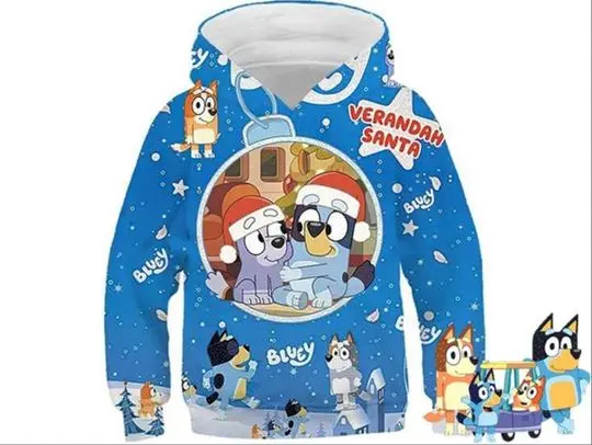 Dog Family 3D Shirt, Family Costume Halloween Shirt, Blue Dog 3D Hoodie